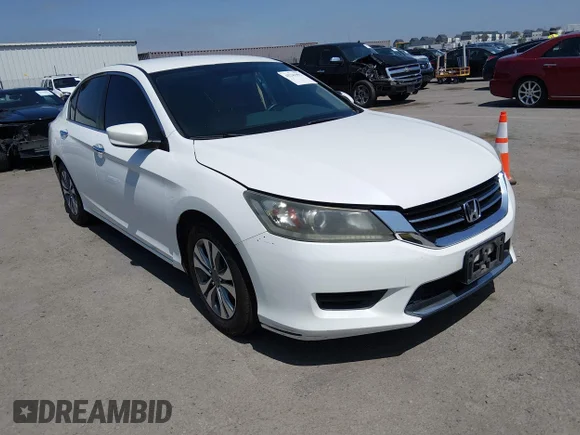 ✅ 2014 Honda Accord LX • VIN: 1HGCR2F39EA035543 • Lot: 45241992. Listed on IAAI with 174,410 mi. Free auction sales archive from the USA and detailed vehicle history report at DreamBid. Image 1.