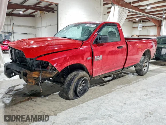 ✅ 2015 Ram 2500 Tradesman • VIN: 3C6MR5AJ9FG643244 • Lot: 52706756. Listed on Copart with 190,009 mi. Free auction sales archive from the USA and detailed vehicle history report at DreamBid. Image 1.