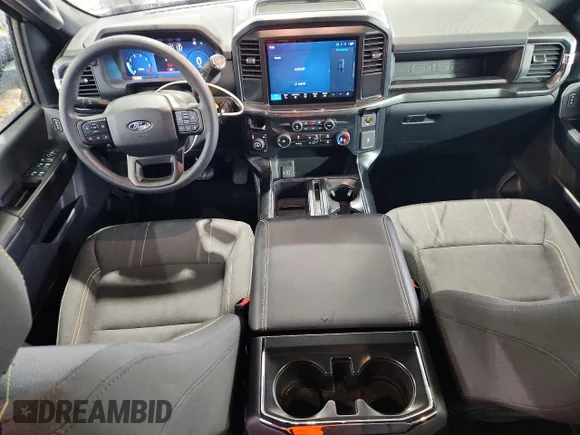 ✅ 2025 Ford F-150 STX • VIN: 1FTEW2LP6SKE87897 • Lot: 55621896. Listed on Copart with 9,329 mi. Free auction sales archive from the USA and detailed vehicle history report at DreamBid. Image 8.
