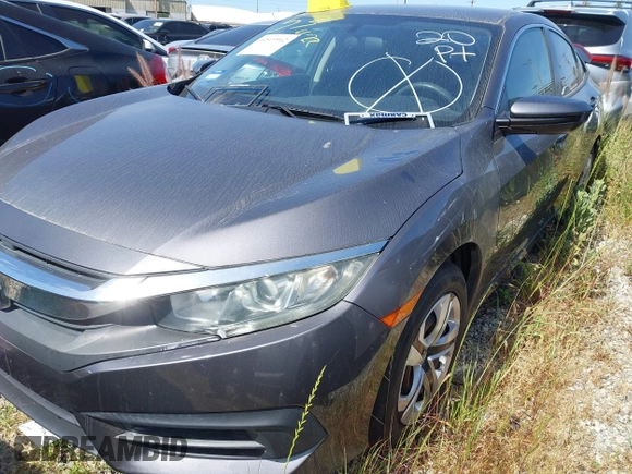✅ 2018 Honda Civic LX • VIN: 2HGFC2F58JH514077 • Lot: 44519962. Wystawiony na IAAI z przebiegiem 92 210 mil. Bezpłatny archiwum sprzedaży aukcyjnych z USA i szczegółowy raport historii pojazdu na DreamBid. Zdjęcie 2.