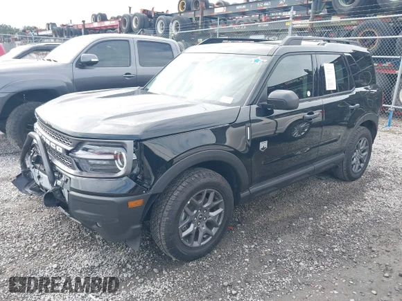 ✅ 2025 Ford Bronco Sport Big Bend • VIN: 3FMCR9BNXSRF32242 • Lot: 45104877. Listed on IAAI with 2,039 mi. Free auction sales archive from the USA and detailed vehicle history report at DreamBid. Image 2.