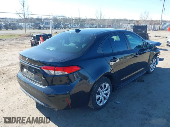 ✅ 2020 Toyota Corolla LE • VIN: 5YFEPRAE6LP078325 • Lot: 44703752. Listed on IAAI with 85,404 mi. Free auction sales archive from the USA and detailed vehicle history report at DreamBid. Image 4.