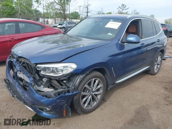 ✅ 2019 BMW X3 xDrive30i • VIN: 5UXTR9C54KLD95415 • Лот: 45028774. Опубліковано раніше на IAAI з пробігом 69 217 миль. Безкоштовний доступ до архіву аукціонних продажів зі США та докладний звіт про історію автомобіля на DreamBid. Зображення 2.
