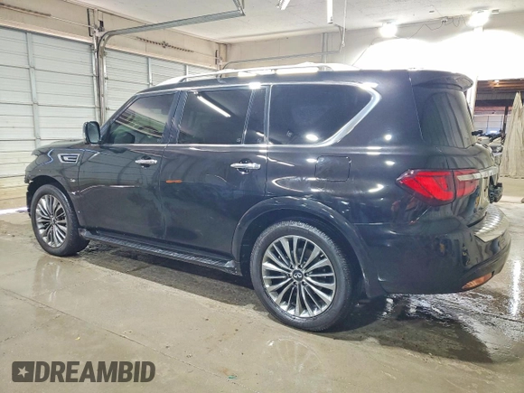 ✅ 2019 Infiniti QX80 Luxe • VIN: JN8AZ2NE3K9231116 • Lot: 53084236. Wystawiony na Copart z przebiegiem 53 306 mil. Bezpłatny archiwum sprzedaży aukcyjnych z USA i szczegółowy raport historii pojazdu na DreamBid. Zdjęcie 2.