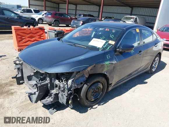 ✅ 2017 Honda Civic LX • VIN: 19XFC2F50HE042171 • Лот: 45394733. Опубликован ранее на IAAI с пробегом 63 603 миль. Бесплатный доступ к архиву аукционных продаж из США и подробный отчёт об истории автомобиля на DreamBid. Изображение 2.