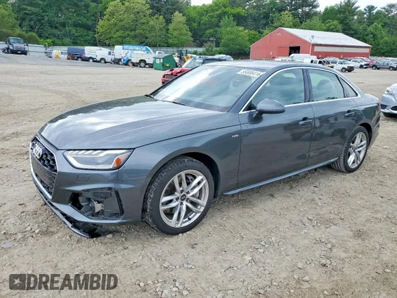 ✅ 2020 Audi A4 Prestige • VIN: WAUFNAF4XLA039167 • Лот: 55008416. Опубліковано раніше на Copart з пробігом 18 169 миль. Безкоштовний доступ до архіву аукціонних продажів зі США та докладний звіт про історію автомобіля на DreamBid. Зображення 1.