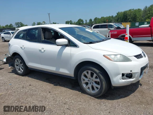 ✅ 2008 Mazda CX-7 Grand Touring • VIN: JM3ER293980176553 • Lot: 45341058. Listed on IAAI with 235,253 mi. Free auction sales archive from the USA and detailed vehicle history report at DreamBid. Image 1.