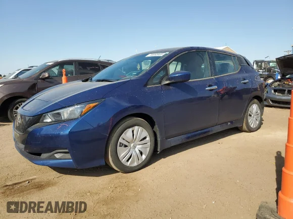 ✅ 2025 Nissan LEAF S • VIN: 1N4AZ1BV5SC565280 • Лот: 70050955. Опубликован ранее на Copart с пробегом 13 075 миль. Бесплатный доступ к архиву аукционных продаж из США и подробный отчёт об истории автомобиля на DreamBid. Изображение 1.