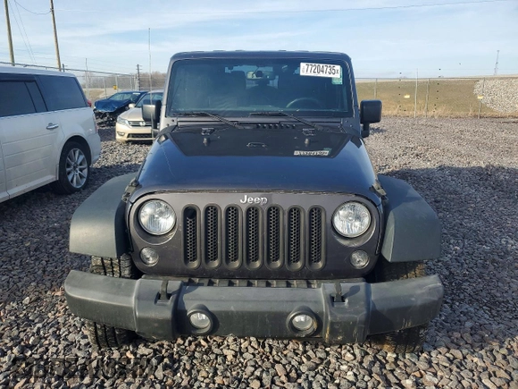 ✅ 2016 Jeep Wrangler Sport • VIN: 1C4AJWAG4GL183329 • Lot: 77204735. Wystawiony na Copart z przebiegiem 131 506 mil. Bezpłatny archiwum sprzedaży aukcyjnych z USA i szczegółowy raport historii pojazdu na DreamBid. Zdjęcie 5.