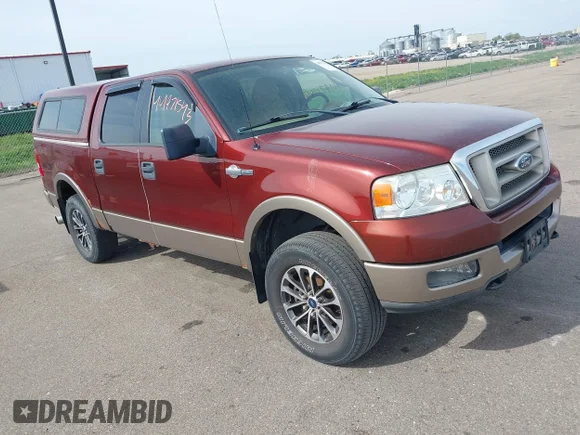 ✅ 2005 Ford F-150 XLT • VIN: 1FTPW14565KB55480 • Lot: 44971543. Wystawiony na IAAI z przebiegiem 139 911 mil. Bezpłatny archiwum sprzedaży aukcyjnych z USA i szczegółowy raport historii pojazdu na DreamBid. Zdjęcie 1.