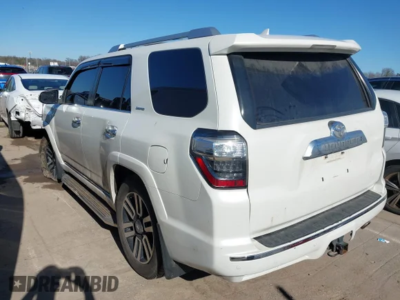 ✅ 2014 Toyota 4Runner Limited • VIN: JTEBU5JR5E5180363 • Lot: 44409008. Wystawiony na IAAI z przebiegiem 148 888 mil. Bezpłatny archiwum sprzedaży aukcyjnych z USA i szczegółowy raport historii pojazdu na DreamBid. Zdjęcie 3.