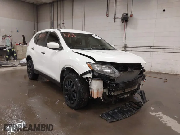 ✅ 2016 Nissan Rogue SL • VIN: 5N1AT2MV4GC921932 • Lot: 44525849. Listed on IAAI with 138,980 mi. Free auction sales archive from the USA and detailed vehicle history report at DreamBid. Image 1.
