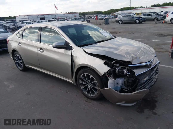 ✅ 2016 Toyota Avalon Limited • VIN: 4T1BK1EB3GU208259 • Lot: 44887488. Listed on IAAI with 166,797 mi. Free auction sales archive from the USA and detailed vehicle history report at DreamBid. Image 1.