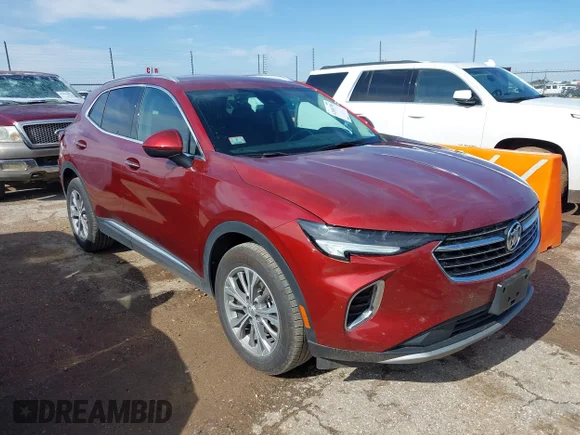 ✅ 2023 Buick Envision Preferred • VIN: LRBAZLR42PD078122 • Лот: 42480798. Опубліковано раніше на IAAI з пробігом 47 989 миль. Безкоштовний доступ до архіву аукціонних продажів зі США та докладний звіт про історію автомобіля на DreamBid. Зображення 1.
