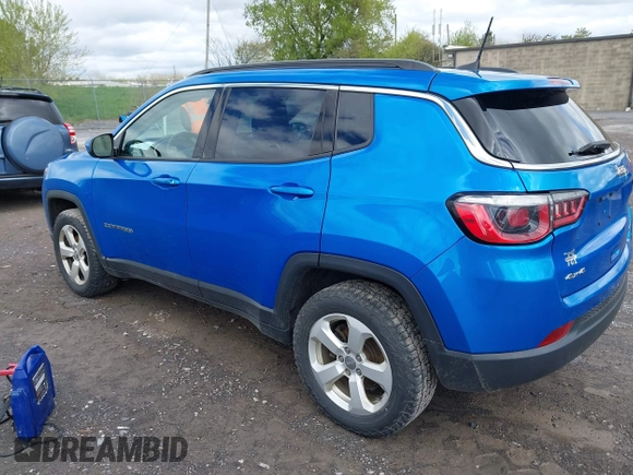 ✅ 2019 Jeep Compass Latitude • VIN: 3C4NJDBB2KT600856 • Лот: 45002524. Опубліковано раніше на IAAI з пробігом 103 419 миль. Безкоштовний доступ до архіву аукціонних продажів зі США та докладний звіт про історію автомобіля на DreamBid. Зображення 3.