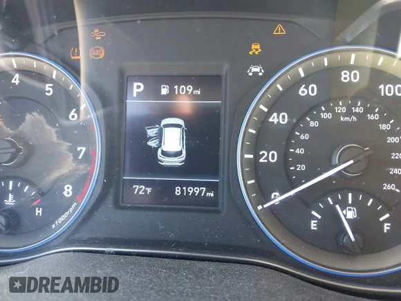 ✅ 2021 Hyundai Kona SEL • VIN: KM8K22AA3MU610538 • Lot: 43920357. Wystawiony na IAAI z przebiegiem 81 997 mil. Bezpłatny archiwum sprzedaży aukcyjnych z USA i szczegółowy raport historii pojazdu na DreamBid. Zdjęcie 7.