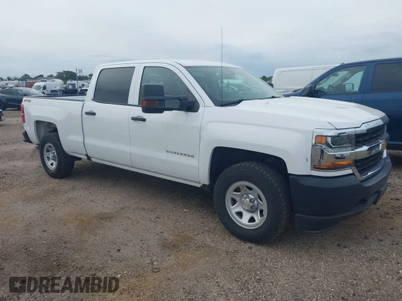 ✅ 2018 Chevrolet Silverado 1500 Work Truck • VIN: 3GCUKNEC3JG461542 • Лот: 45267716. Опубликован ранее на IAAI с пробегом 67 212 миль. Бесплатный доступ к архиву аукционных продаж из США и подробный отчёт об истории автомобиля на DreamBid. Изображение 1.