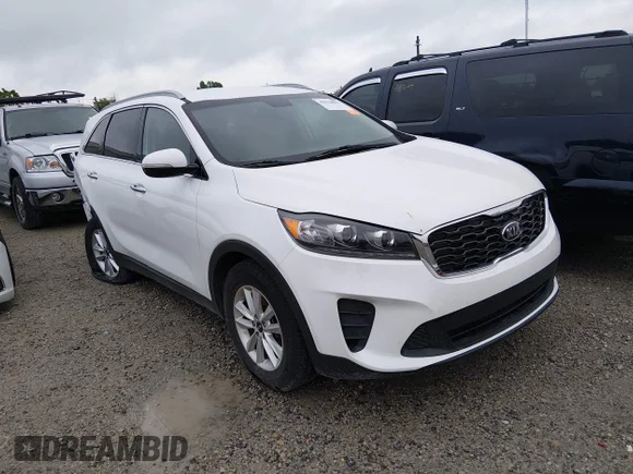 ✅ 2019 Kia Sorento L • VIN: 5XYPG4A3XKG507799 • Lot: 45370091. Listed on IAAI with 80,379 mi. Free auction sales archive from the USA and detailed vehicle history report at DreamBid. Image 1.