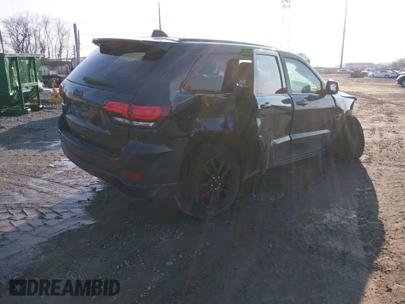 ✅ 2018 Jeep Grand Cherokee Upland • VIN: 1C4RJFAG9JC118194 • Lot: 44497106. Wystawiony na IAAI z przebiegiem 105 155 mil. Bezpłatny archiwum sprzedaży aukcyjnych z USA i szczegółowy raport historii pojazdu na DreamBid. Zdjęcie 4.