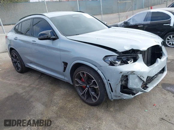 ✅ 2024 BMW X4 M • VIN: 5YM23EC05R9U03237 • Лот: 43368151. Опубликован ранее на IAAI с пробегом 22 749 миль. Бесплатный доступ к архиву аукционных продаж из США и подробный отчёт об истории автомобиля на DreamBid. Изображение 1.