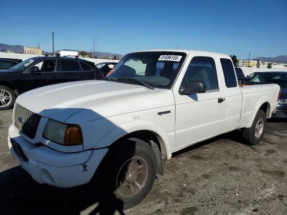 ✅ 2001 Ford Ranger XLT Appearance • VIN: 1FTYR14E91PB67616 • Lot: 91696155. Listed on Copart with 236,681 mi. Free auction sales archive from the USA and detailed vehicle history report at DreamBid. Image 1.