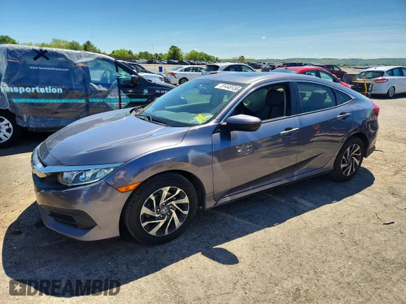 ✅ 2018 Honda Civic EX • VIN: 19XFC2F77JE201517 • Лот: 51440136. Опубліковано раніше на Copart з пробігом 130 454 миль. Безкоштовний доступ до архіву аукціонних продажів зі США та докладний звіт про історію автомобіля на DreamBid. Зображення 1.