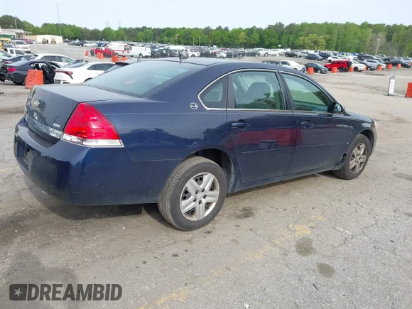 ✅ 2008 Chevrolet Impala LS • VIN: 2G1WB58K989208587 • Lot: 44792533. Wystawiony na IAAI z przebiegiem 152 522 mil. Bezpłatny archiwum sprzedaży aukcyjnych z USA i szczegółowy raport historii pojazdu na DreamBid. Zdjęcie 4.