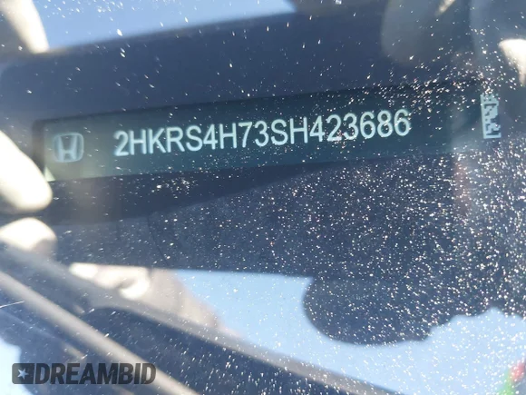✅ 2025 Honda CR-V EX-L • VIN: 2HKRS4H73SH423686 • Lot: 43719420. Wystawiony na IAAI z przebiegiem 17 927 mil. Bezpłatny archiwum sprzedaży aukcyjnych z USA i szczegółowy raport historii pojazdu na DreamBid. Zdjęcie 9.