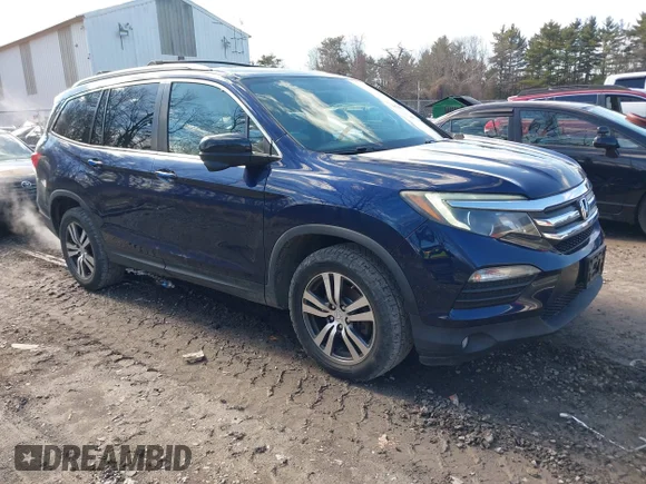 ✅ 2017 Honda Pilot EX-L • VIN: 5FNYF6H79HB023683 • Lot: 44708433. Wystawiony na IAAI z przebiegiem 168 214 mil. Bezpłatny archiwum sprzedaży aukcyjnych z USA i szczegółowy raport historii pojazdu na DreamBid. Zdjęcie 1.