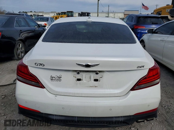 ✅ 2021 Genesis G70 2.0T • VIN: KMTG44LA8MU074698 • Lot: 74557595. Wystawiony na Copart z przebiegiem 54 011 mil. Bezpłatny archiwum sprzedaży aukcyjnych z USA i szczegółowy raport historii pojazdu na DreamBid. Zdjęcie 6.