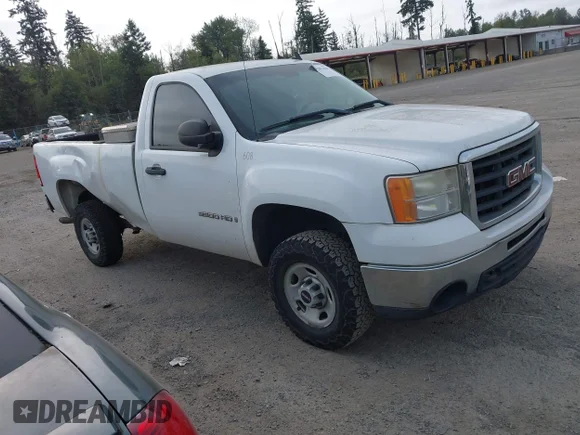 ✅ 2007 GMC Sierra 2500HD SLE1 • VIN: 1GTHK24K87E560270 • Lot: 42873581. Listed on IAAI with 245,992 mi. Free auction sales archive from the USA and detailed vehicle history report at DreamBid. Image 1.