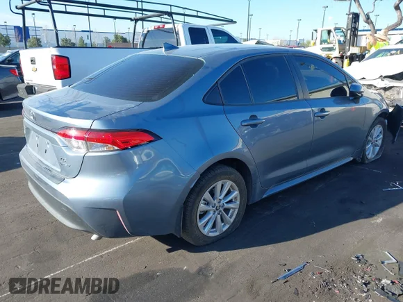 ✅ 2025 Toyota Corolla Hybrid XLE • VIN: JTDBCMFE6S3095806 • Lot: 44527685. Wystawiony na IAAI z przebiegiem 21 827 mil. Bezpłatny archiwum sprzedaży aukcyjnych z USA i szczegółowy raport historii pojazdu na DreamBid. Zdjęcie 4.