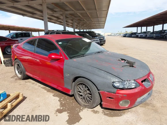 ✅ 2006 Pontiac GTO • VIN: 6G2VX12U06L507325 • Lot: 42950463. Wystawiony na IAAI z przebiegiem 117 183 mil. Bezpłatny archiwum sprzedaży aukcyjnych z USA i szczegółowy raport historii pojazdu na DreamBid. Zdjęcie 1.
