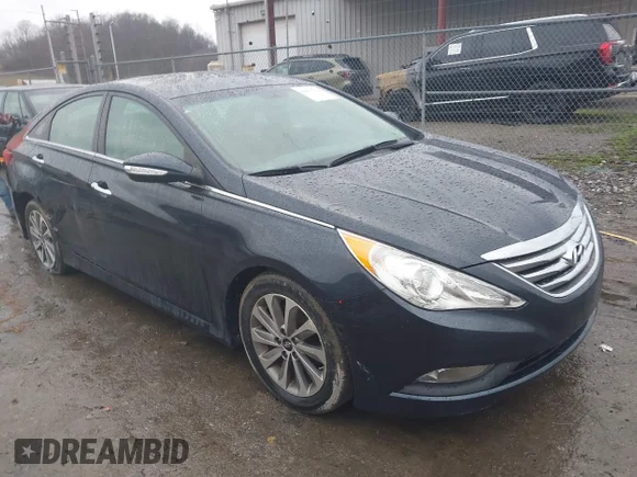✅ 2014 Hyundai Sonata Limited • VIN: 5NPEC4ABXEH867792 • Lot: 44011738. Wystawiony na IAAI z przebiegiem 17 708 mil. Bezpłatny archiwum sprzedaży aukcyjnych z USA i szczegółowy raport historii pojazdu na DreamBid. Zdjęcie 1.