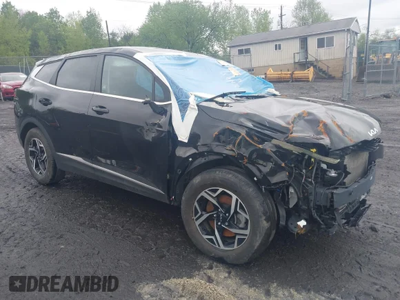 ✅ 2024 Kia Sportage LX • VIN: KNDPUCDF2R7237757 • Лот: 45058502. Опубликован ранее на IAAI с пробегом 21 248 миль. Бесплатный доступ к архиву аукционных продаж из США и подробный отчёт об истории автомобиля на DreamBid. Изображение 1.