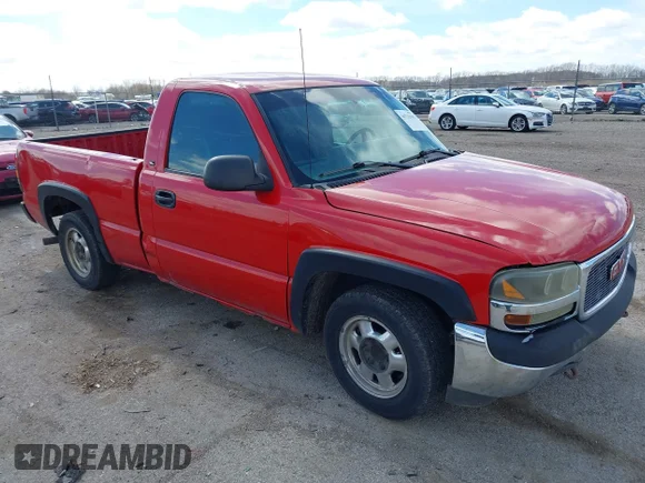 ✅ 2000 GMC Sierra 1500 SL • VIN: 1GTEC14W3YZ342812 • Lot: 44732785. Listed on IAAI with 173,583 mi. Free auction sales archive from the USA and detailed vehicle history report at DreamBid. Image 1.