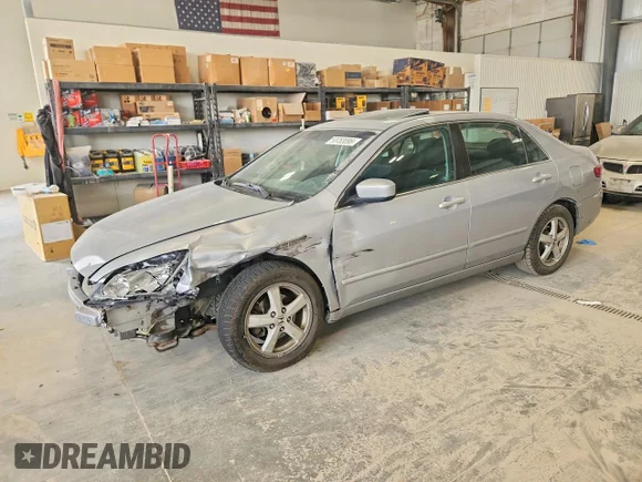 ✅ 2005 Honda Accord EX • VIN: 1HGCM56735A011841 • Lot: 53753096. Wystawiony na Copart z przebiegiem 139 560 mil. Bezpłatny archiwum sprzedaży aukcyjnych z USA i szczegółowy raport historii pojazdu na DreamBid. Zdjęcie 1.