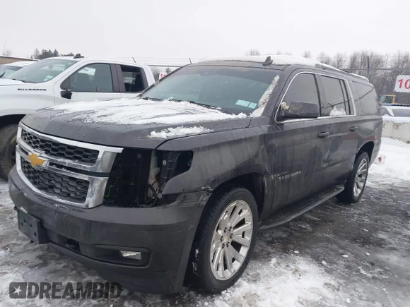 ✅ 2016 Chevrolet Suburban LT • VIN: 1GNSKHKC7GR194452 • Lot: 44063139. Listed on IAAI with 162,833 mi. Free auction sales archive from the USA and detailed vehicle history report at DreamBid. Image 2.