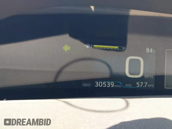 ✅ 2019 Toyota Prius LE • VIN: JTDKARFU8K3088320 • Лот: 45269793. Опубліковано раніше на IAAI з пробігом 30 539 миль. Безкоштовний доступ до архіву аукціонних продажів зі США та докладний звіт про історію автомобіля на DreamBid. Зображення 7.