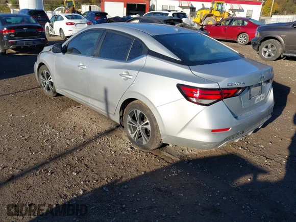 ✅ 2021 Nissan Sentra SV • VIN: 3N1AB8CV5MY260008 • Lot: 43625034. Wystawiony na IAAI z przebiegiem 87 988 mil. Bezpłatny archiwum sprzedaży aukcyjnych z USA i szczegółowy raport historii pojazdu na DreamBid. Zdjęcie 3.