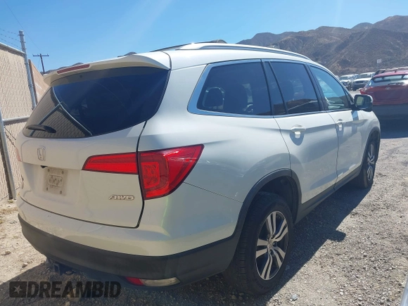 ✅ 2016 Honda Pilot EX-L • VIN: 5FNYF6H7XGB043603 • Lot: 43344995. Wystawiony na IAAI z przebiegiem 211 226 mil. Bezpłatny archiwum sprzedaży aukcyjnych z USA i szczegółowy raport historii pojazdu na DreamBid. Zdjęcie 4.