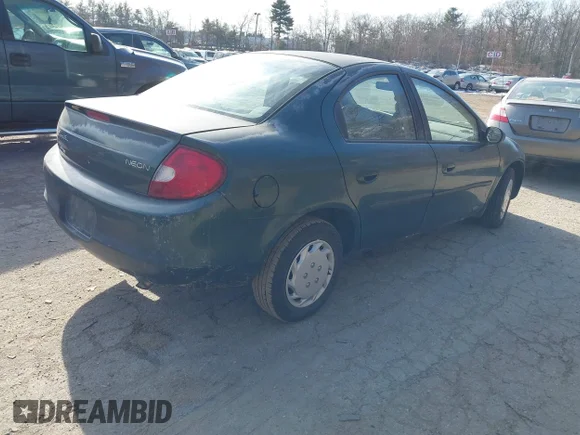 ✅ 2000 Plymouth Neon Highline • VIN: 1P3ES46C3YD601318 • Lot: 41458686. Listed on IAAI with 94,202 mi. Free auction sales archive from the USA and detailed vehicle history report at DreamBid. Image 4.