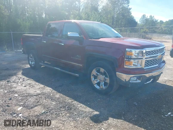 ✅ 2014 Chevrolet Silverado 1500 LTZ • VIN: 3GCUKSEC3EG232881 • Lot: 43529208. Listed on IAAI with 149,193 mi. Free auction sales archive from the USA and detailed vehicle history report at DreamBid. Image 1.