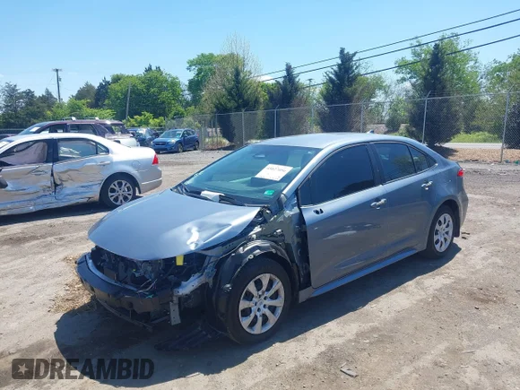 ✅ 2025 Toyota Corolla LE • VIN: 5YFB4MDE0SP237929 • Lot: 45027056. Wystawiony na IAAI z przebiegiem 15 208 mil. Bezpłatny archiwum sprzedaży aukcyjnych z USA i szczegółowy raport historii pojazdu na DreamBid. Zdjęcie 2.