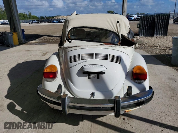 ✅ 1977 Volkswagen Beetle • VIN: 1572092712 • Lot: 79684965. Wystawiony na Copart z przebiegiem 208 464 mil. Bezpłatny archiwum sprzedaży aukcyjnych z USA i szczegółowy raport historii pojazdu na DreamBid. Zdjęcie 6.
