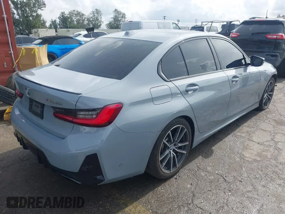 ✅ 2024 BMW 3 Series M340i • VIN: 3MW49FS02R8E00195 • Лот: 44374619. Опубликован ранее на IAAI с пробегом 58 970 миль. Бесплатный доступ к архиву аукционных продаж из США и подробный отчёт об истории автомобиля на DreamBid. Изображение 4.
