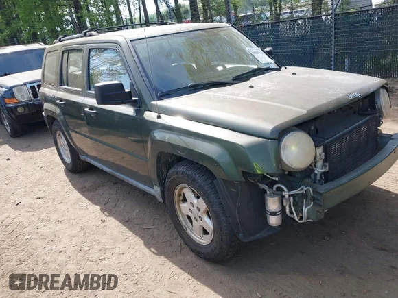 ✅ 2008 Jeep Patriot Sport • VIN: 1J8FT28048D601040 • Лот: 44859911. Опубліковано раніше на IAAI з пробігом 118 458 миль. Безкоштовний доступ до архіву аукціонних продажів зі США та докладний звіт про історію автомобіля на DreamBid. Зображення 1.