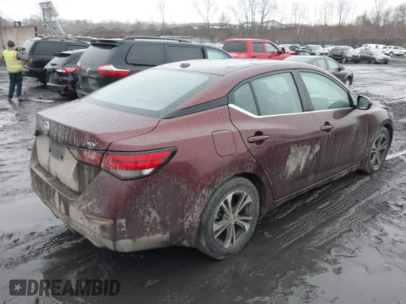 ✅ 2020 Nissan Sentra SV • VIN: 3N1AB8CV9LY275190 • Lot: 44133969. Wystawiony na IAAI z przebiegiem 93 970 mil. Bezpłatny archiwum sprzedaży aukcyjnych z USA i szczegółowy raport historii pojazdu na DreamBid. Zdjęcie 4.