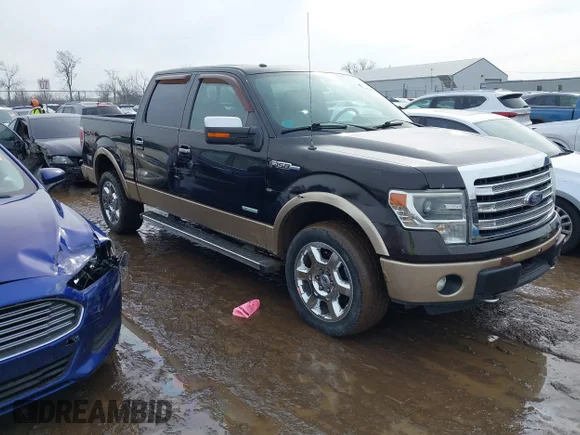 ✅ 2014 Ford F-150 Lariat • VIN: 1FTFW1ET0EFB38806 • Лот: 44415231. Опубликован ранее на IAAI с пробегом 116 645 миль. Бесплатный доступ к архиву аукционных продаж из США и подробный отчёт об истории автомобиля на DreamBid. Изображение 1.