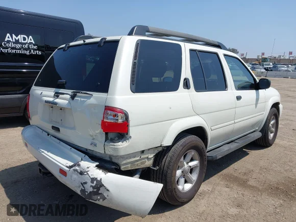 ✅ 2003 Nissan Pathfinder LE • VIN: JN8DR09X73W713782 • Lot: 42185302. Wystawiony na IAAI z przebiegiem 242 081 mil. Bezpłatny archiwum sprzedaży aukcyjnych z USA i szczegółowy raport historii pojazdu na DreamBid. Zdjęcie 4.